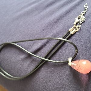 - Strawberry Quartz Necklace